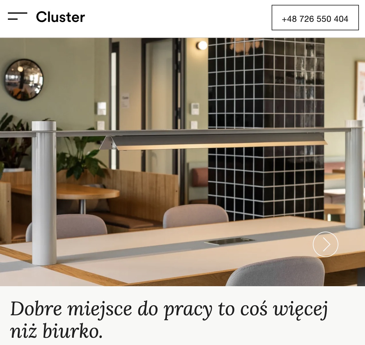 Cluster Offices - nowoczesne przestrzenie biurowe i coworkingowe